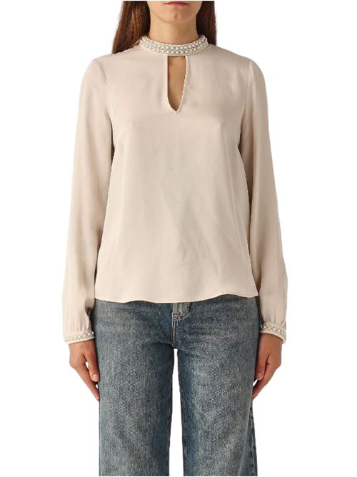 Blusa in crepe con ricami TWINSET | 242TT2262.11952